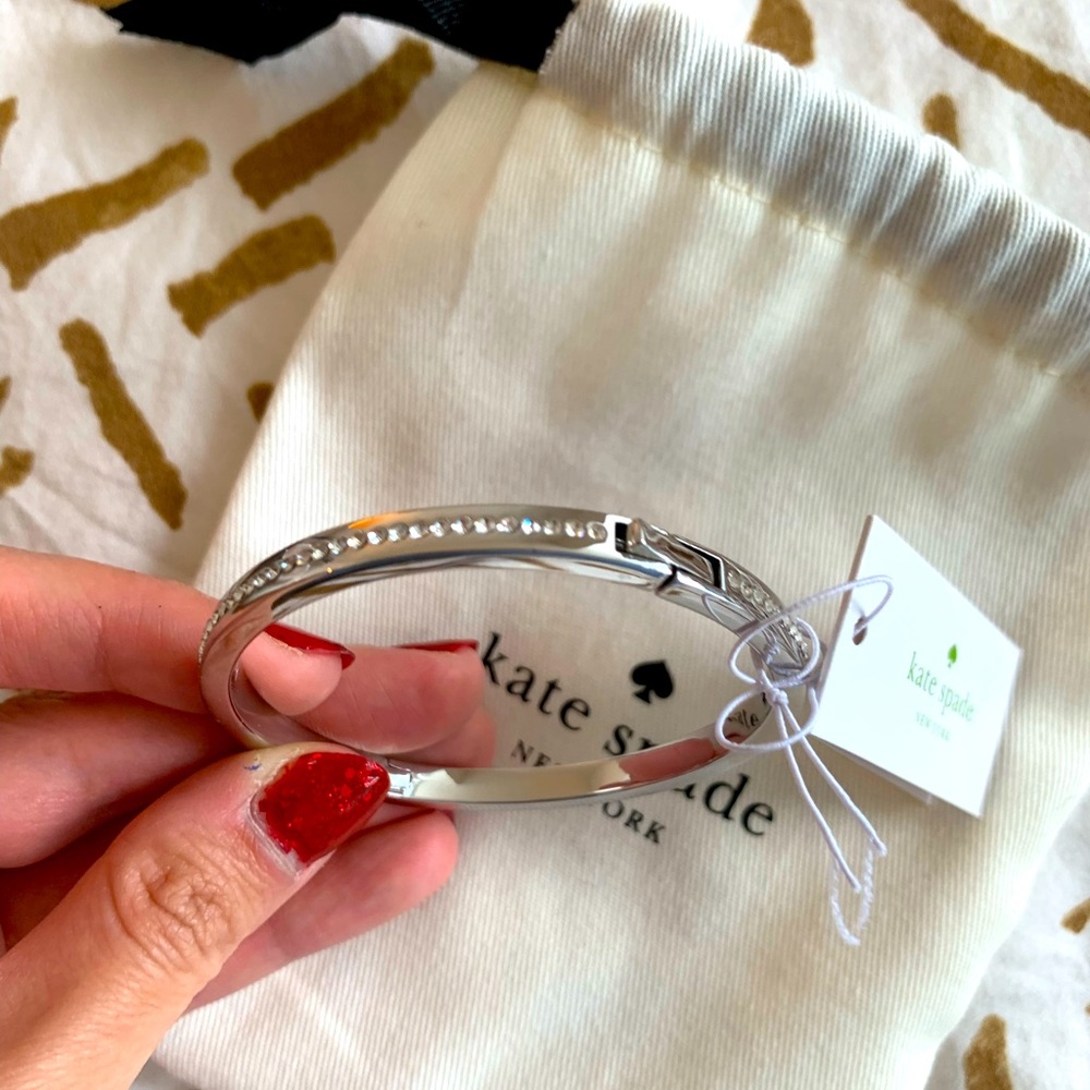 Kate Spade Silver Pave Bracelet